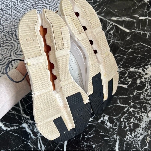 ON Running Couldnova Sneakers in White Pearl  7 - Picture 7 of 16